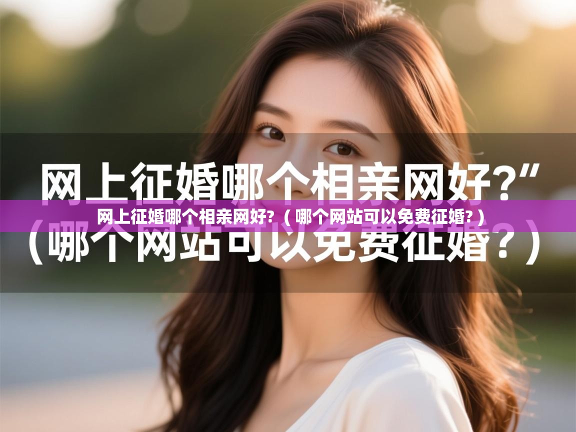  网上征婚哪个相亲网好?  ( 哪个网站可以免费征婚? )