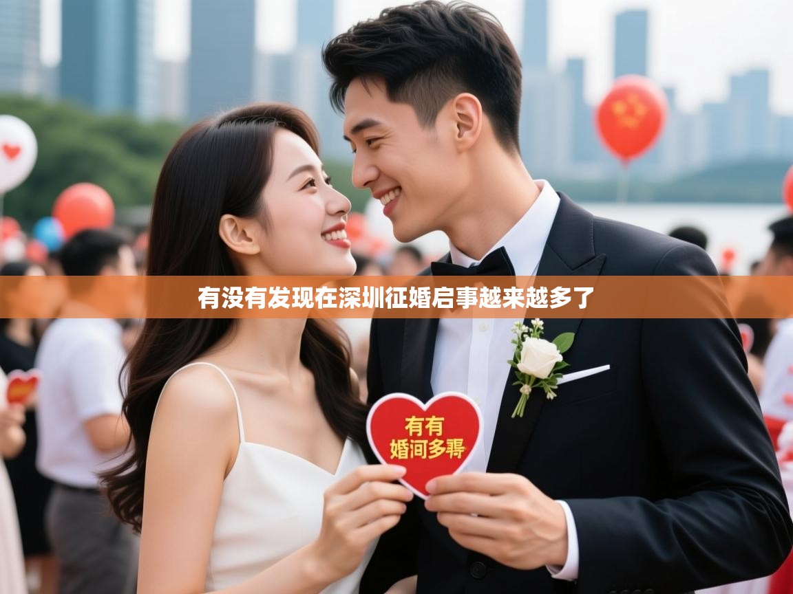  有没有发现在深圳征婚启事越来越多了 