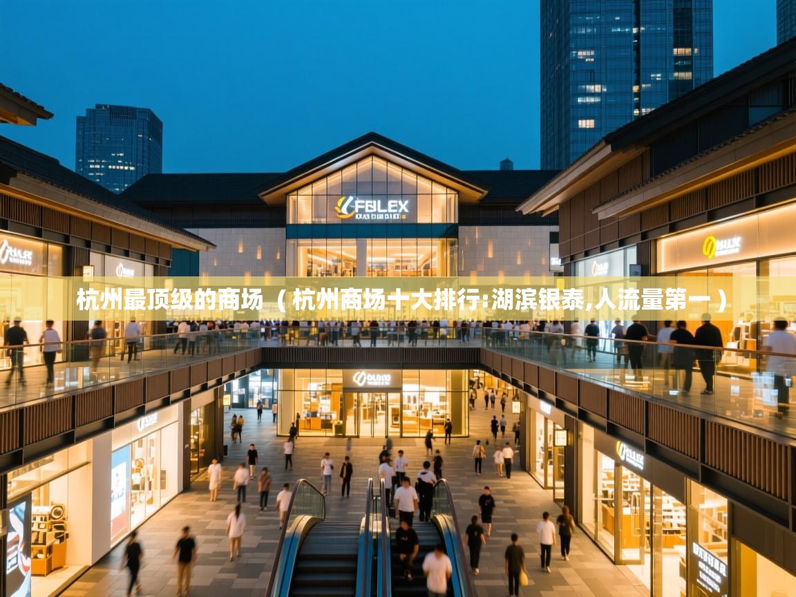  杭州最顶级的商场  ( 杭州商场十大排行:湖滨银泰,人流量第一 )