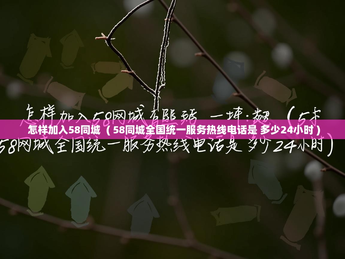 怎样加入58同城 ( 58同城全国统一服务热线电话是 多少24小时 ) 怎样加入58同城 ( 58同城全国统一服务热线电话是 多少24小时 )