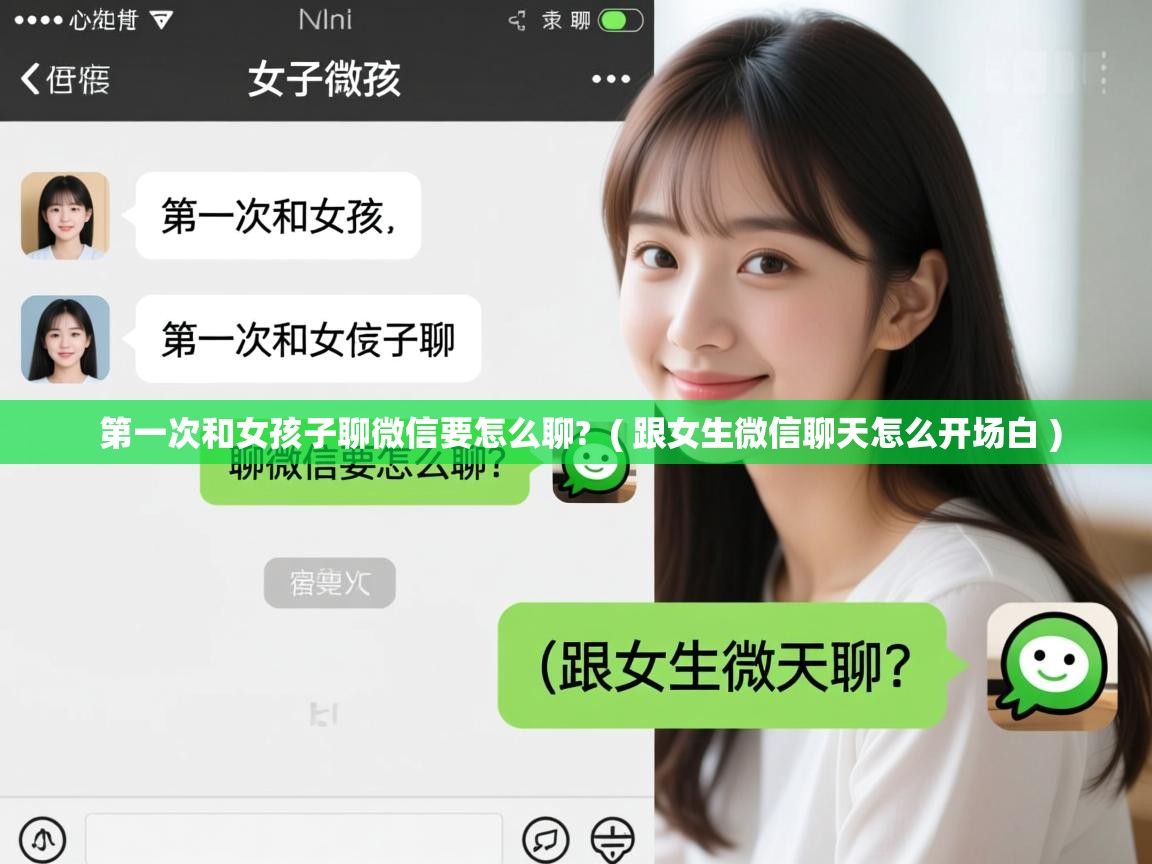  第一次和女孩子聊微信要怎么聊?  ( 跟女生微信聊天怎么开场白 )