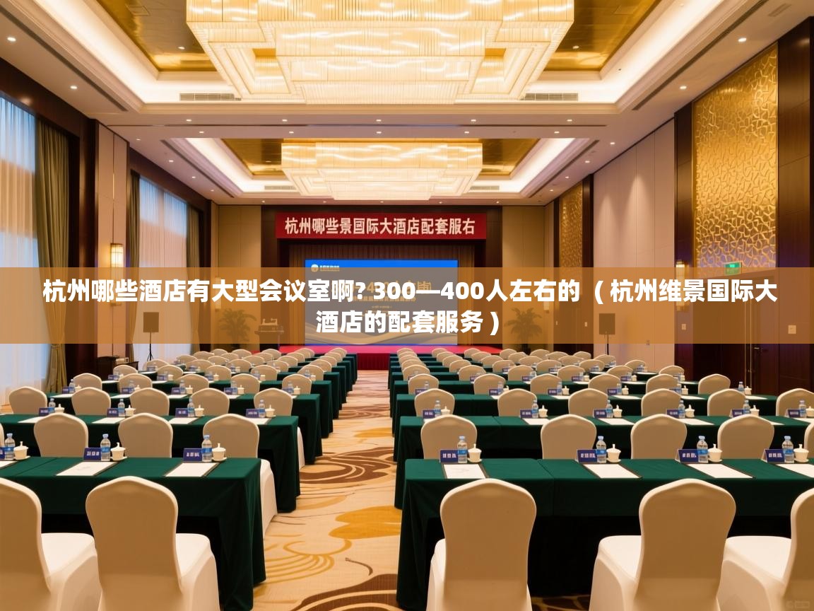  杭州哪些酒店有大型会议室啊? 300—400人左右的  ( 杭州维景国际大酒店的配套服务 )