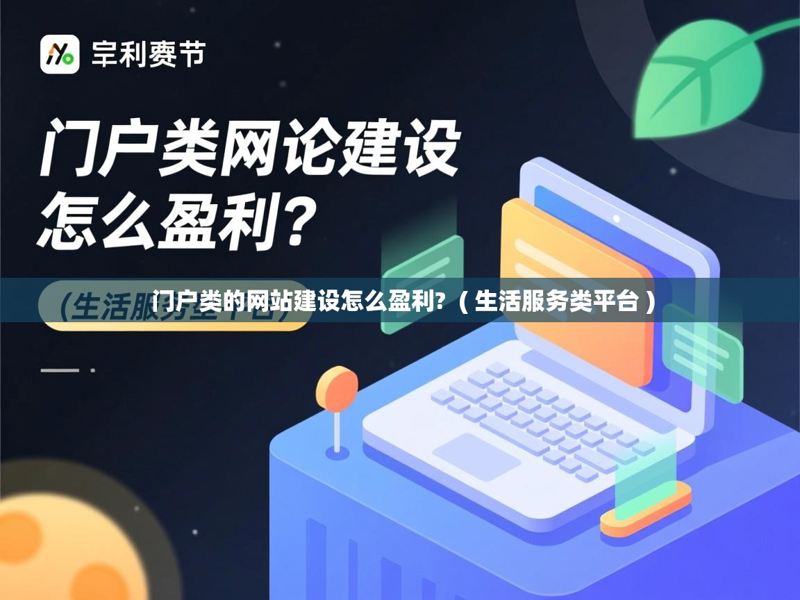 门户类的网站建设怎么盈利?  ( 生活服务类平台 )