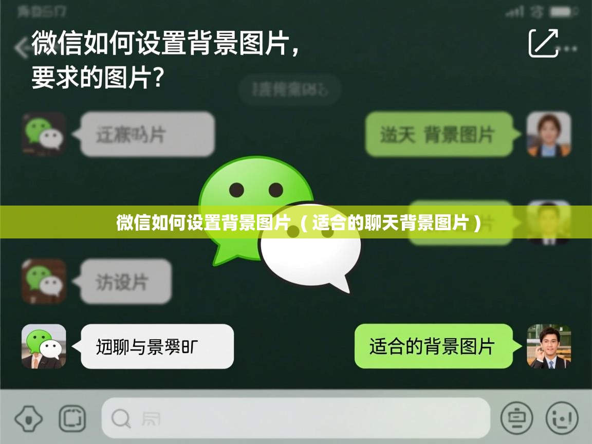  微信如何设置背景图片  ( 适合的聊天背景图片 )