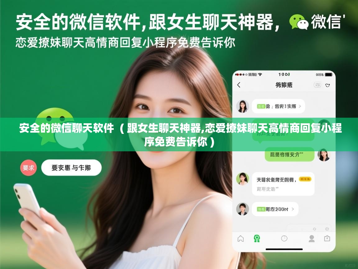  安全的微信聊天软件  ( 跟女生聊天神器,恋爱撩妹聊天高情商回复小程序免费告诉你 )