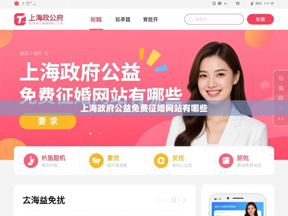  上海政府公益免费征婚网站有哪些 