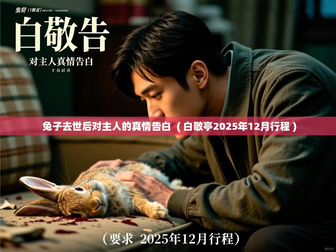 兔子去世后对主人的真情告白 ( 白敬亭2025年12月行程 ) 兔子去世后对主人的真情告白 ( 白敬亭2025年12月行程 )