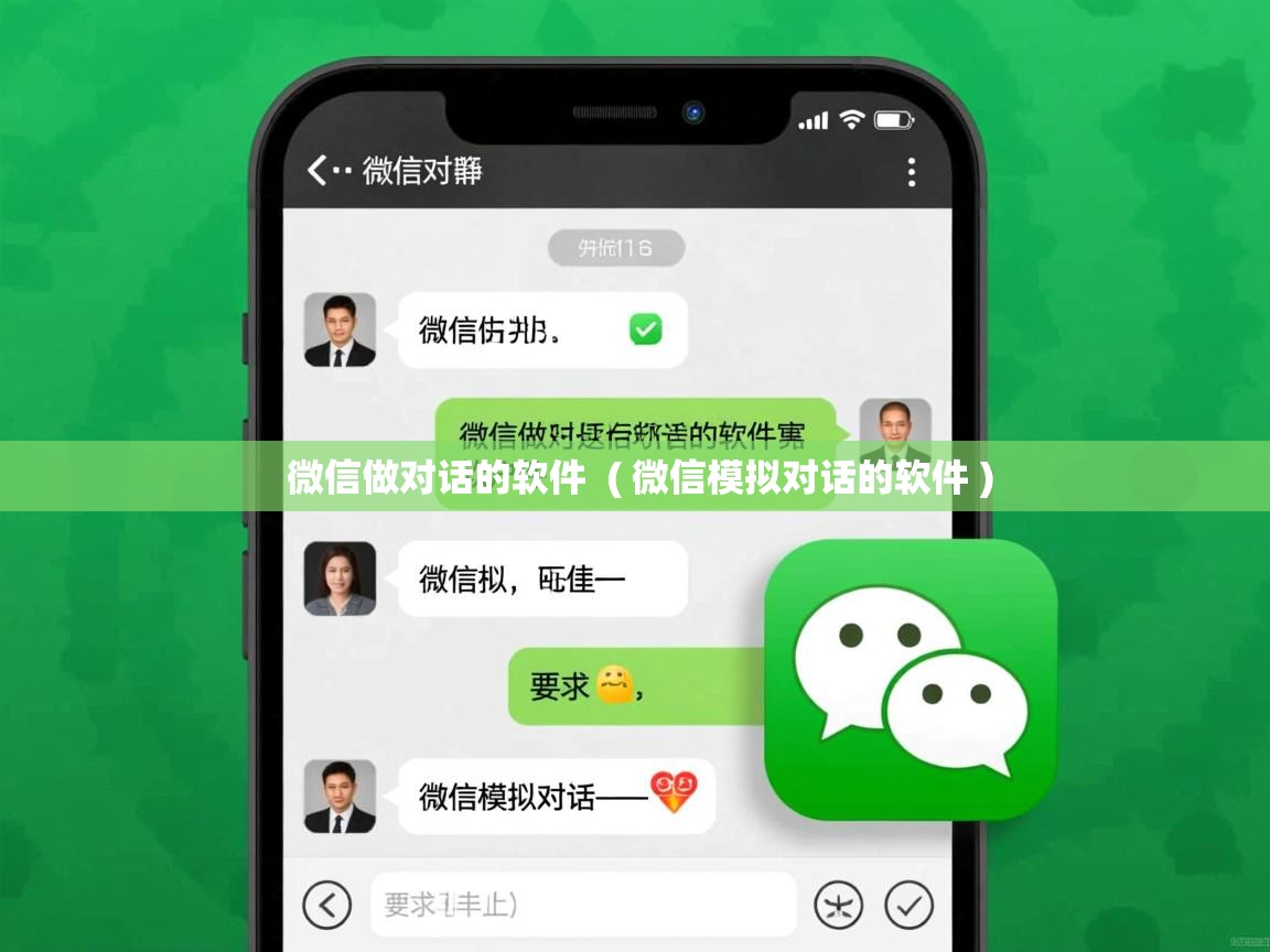  微信做对话的软件  ( 微信模拟对话的软件 )