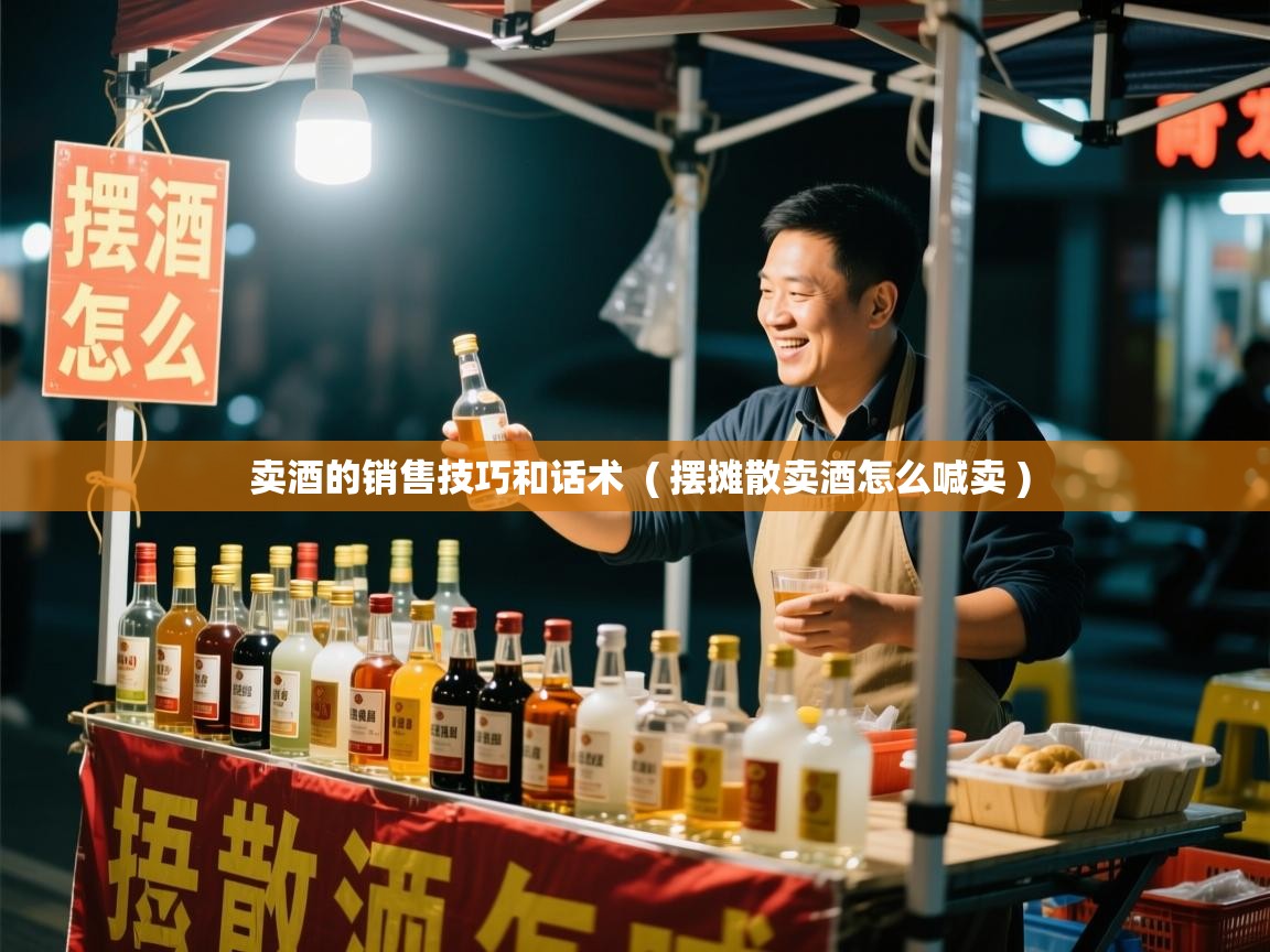  卖酒的销售技巧和话术  ( 摆摊散卖酒怎么喊卖 )