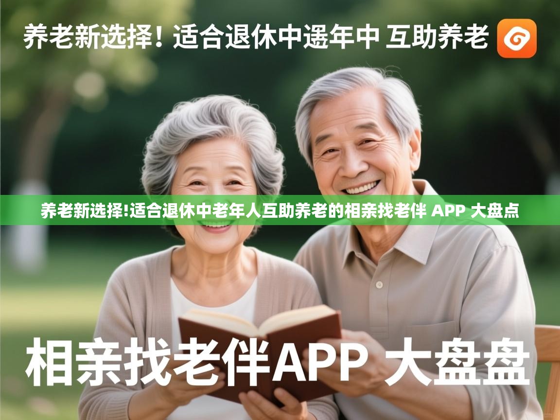  养老新选择!适合退休中老年人互助养老的相亲找老伴 APP 大盘点 
