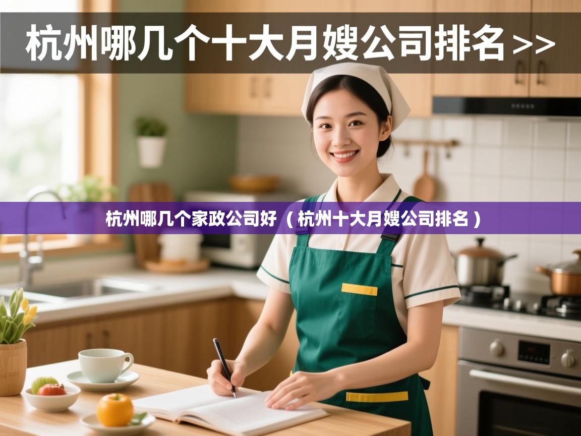  杭州哪几个家政公司好  ( 杭州十大月嫂公司排名 )