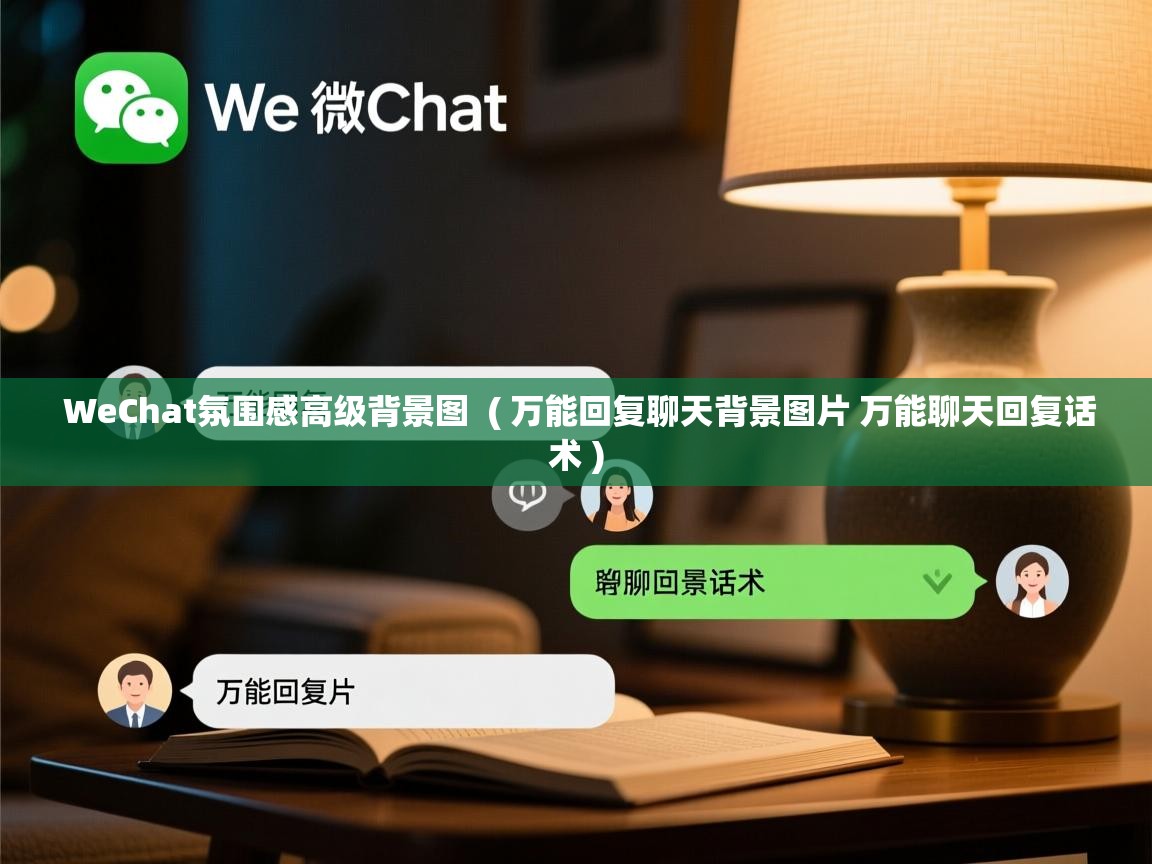  WeChat氛围感高级背景图  ( 万能回复聊天背景图片 万能聊天回复话术 )