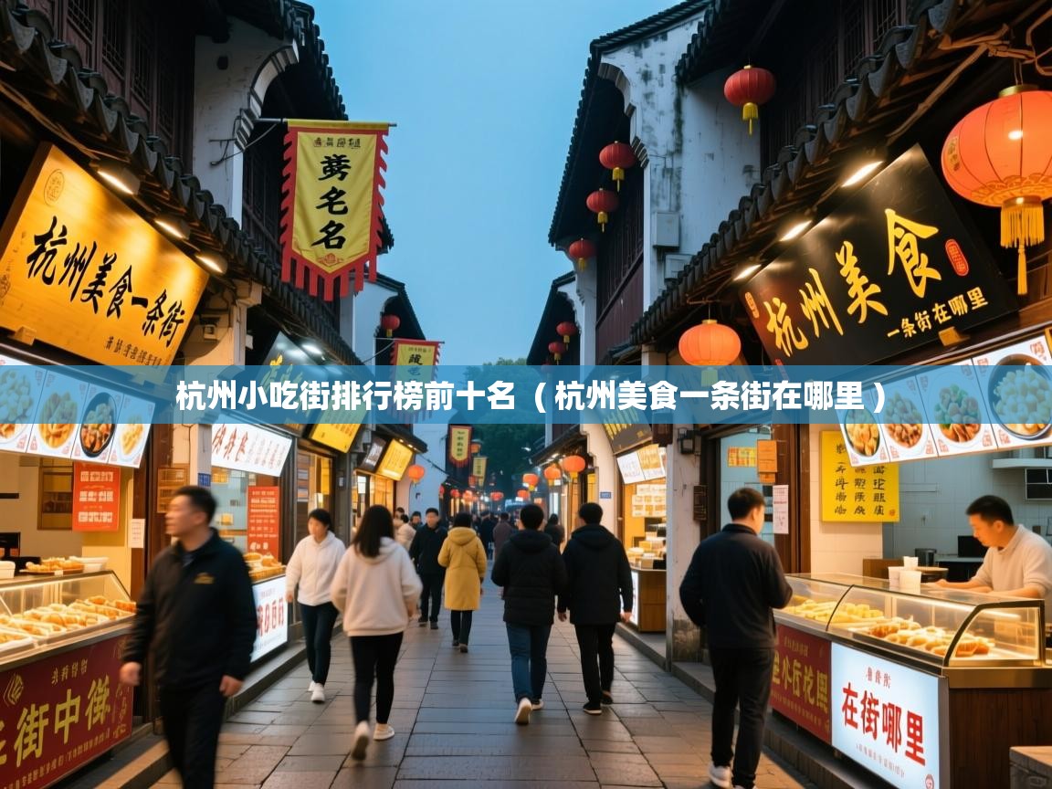  杭州小吃街排行榜前十名  ( 杭州美食一条街在哪里 )