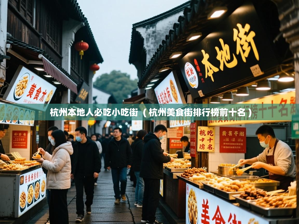  杭州本地人必吃小吃街  ( 杭州美食街排行榜前十名 )
