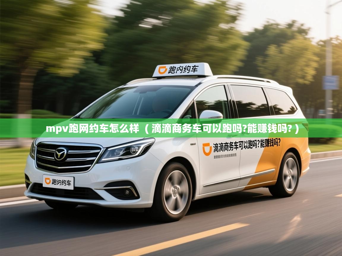  mpv跑网约车怎么样  ( 滴滴商务车可以跑吗?能赚钱吗? )