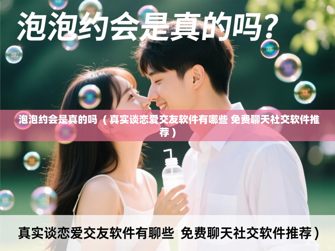  泡泡约会是真的吗  ( 真实谈恋爱交友软件有哪些 免费聊天社交软件推荐 )
