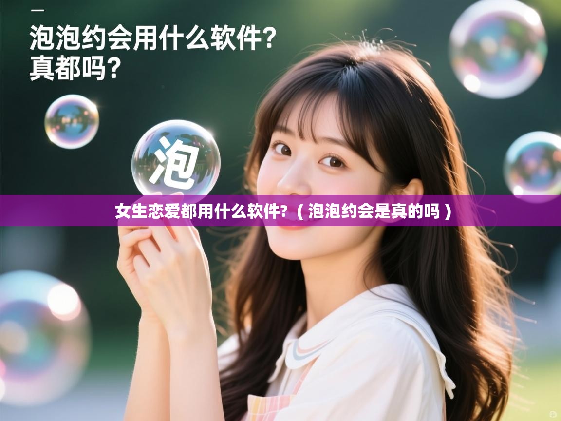  女生恋爱都用什么软件?  ( 泡泡约会是真的吗 )