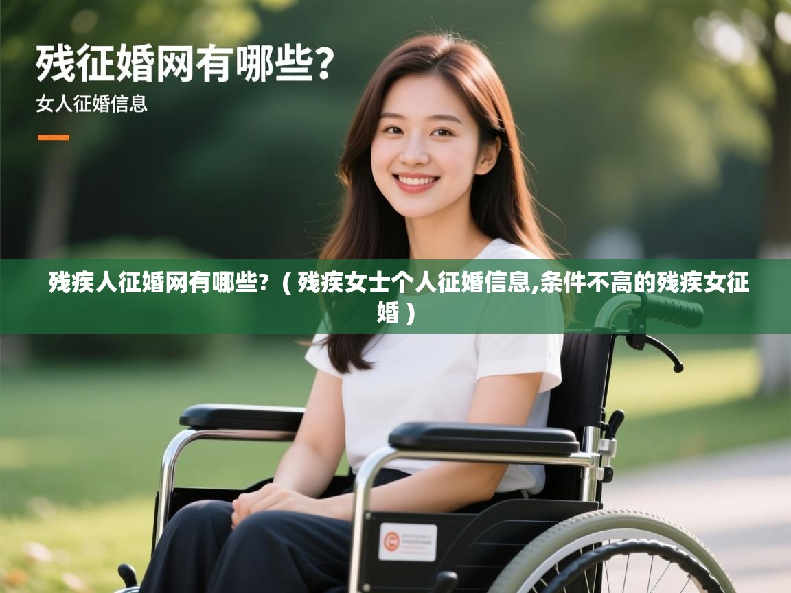  残疾人征婚网有哪些?  ( 残疾女士个人征婚信息,条件不高的残疾女征婚 )