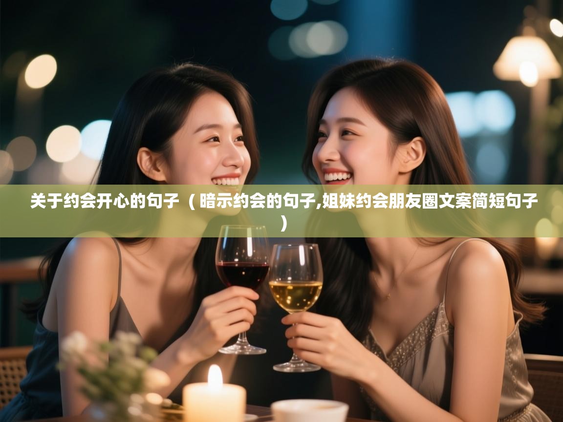  关于约会开心的句子  ( 暗示约会的句子,姐妹约会朋友圈文案简短句子 )