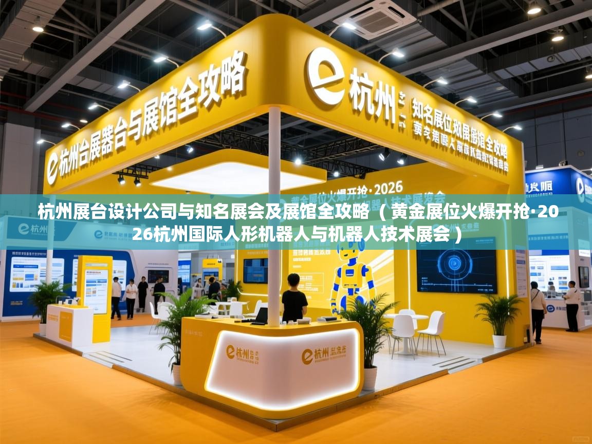  杭州展台设计公司与知名展会及展馆全攻略  ( 黄金展位火爆开抢·2026杭州国际人形机器人与机器人技术展会 )