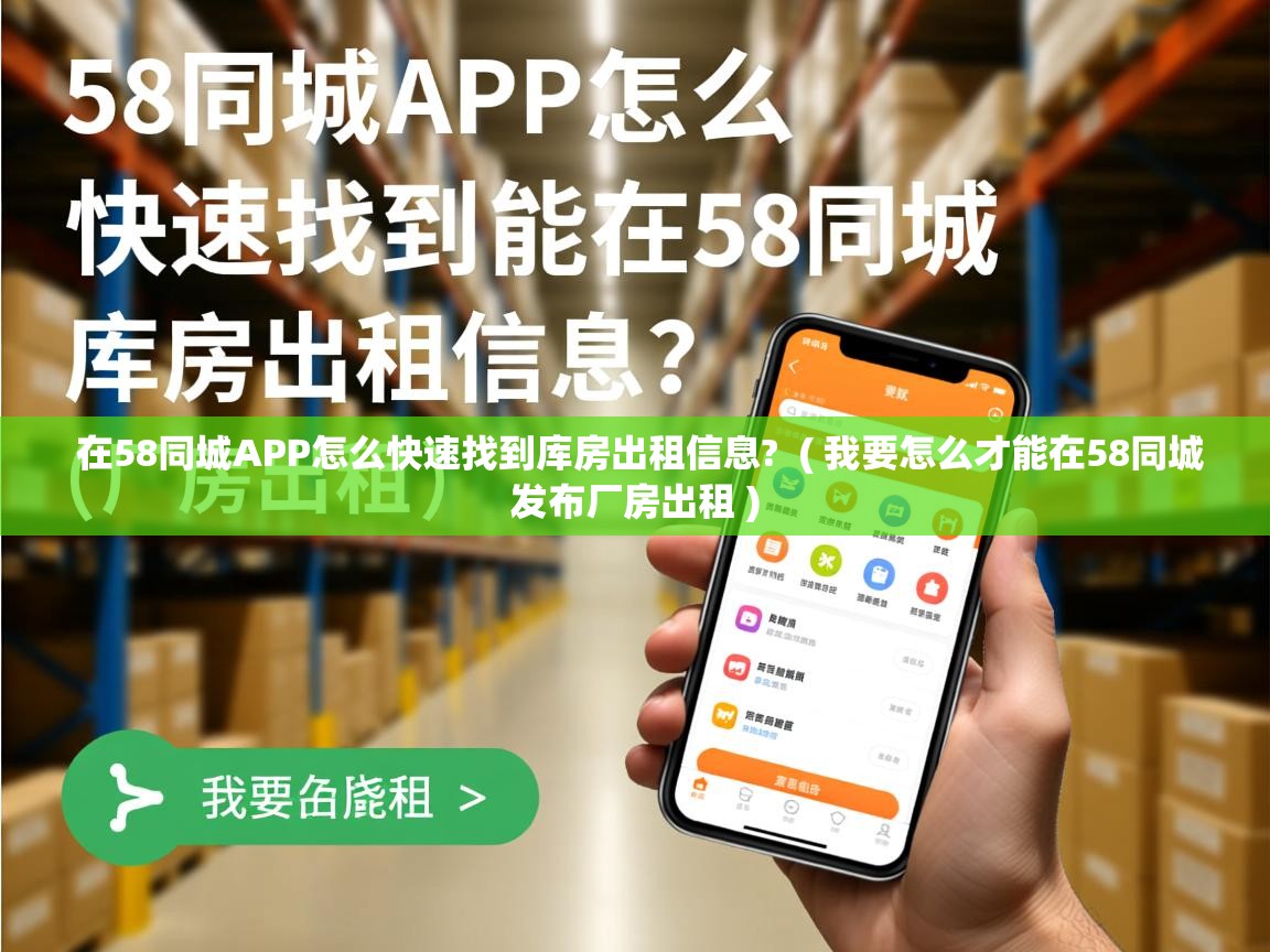 在58同城APP怎么快速找到库房出租信息? ( 我要怎么才能在58同城发布厂房出租 ) 在58同城APP怎么快速找到库房出租信息? ( 我要怎么才能在58同城发布厂房出租 )