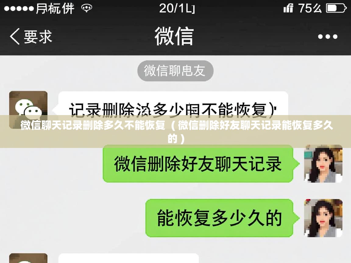  微信聊天记录删除多久不能恢复  ( 微信删除好友聊天记录能恢复多久的 )