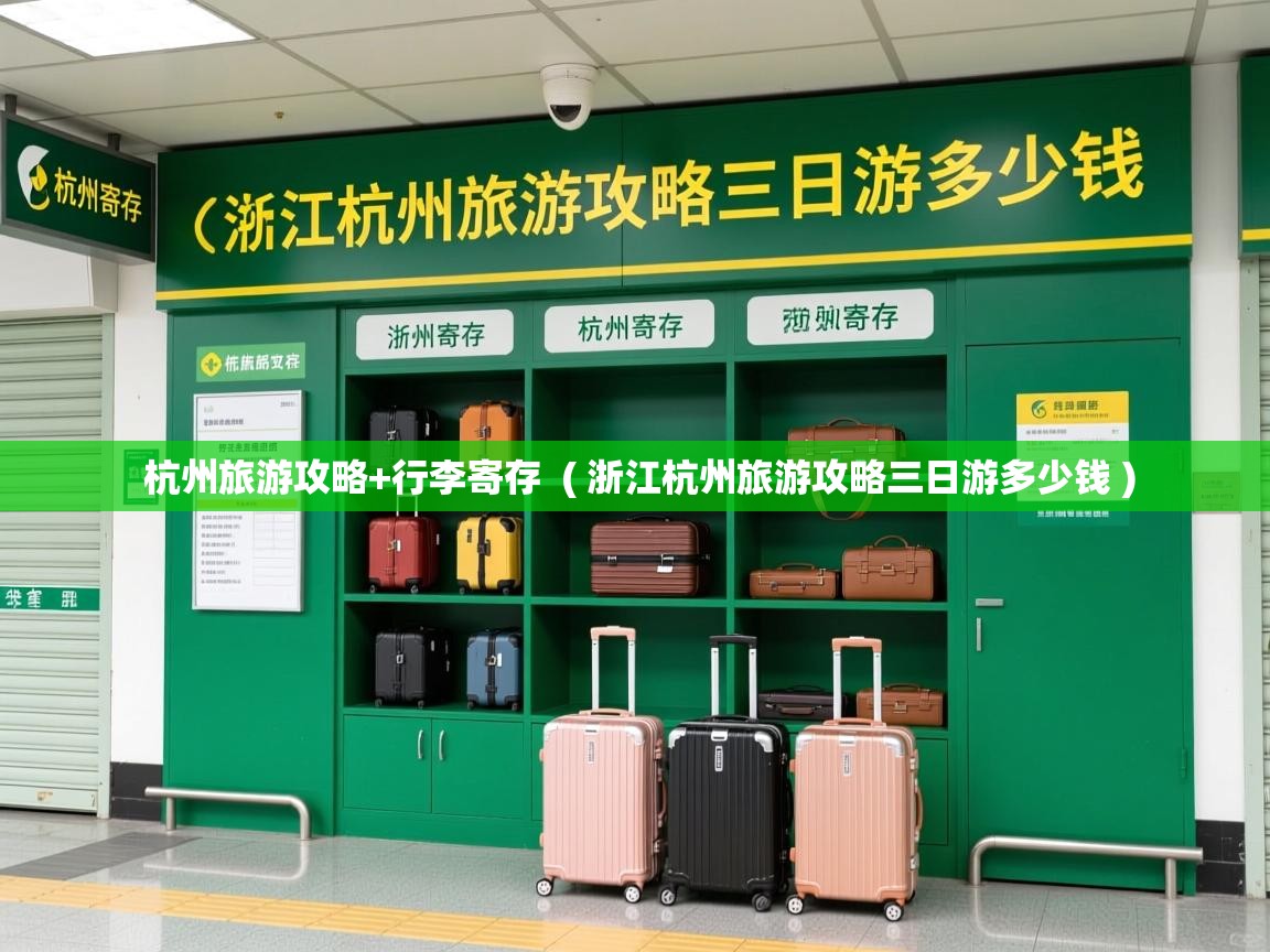  杭州旅游攻略+行李寄存  ( 浙江杭州旅游攻略三日游多少钱 )