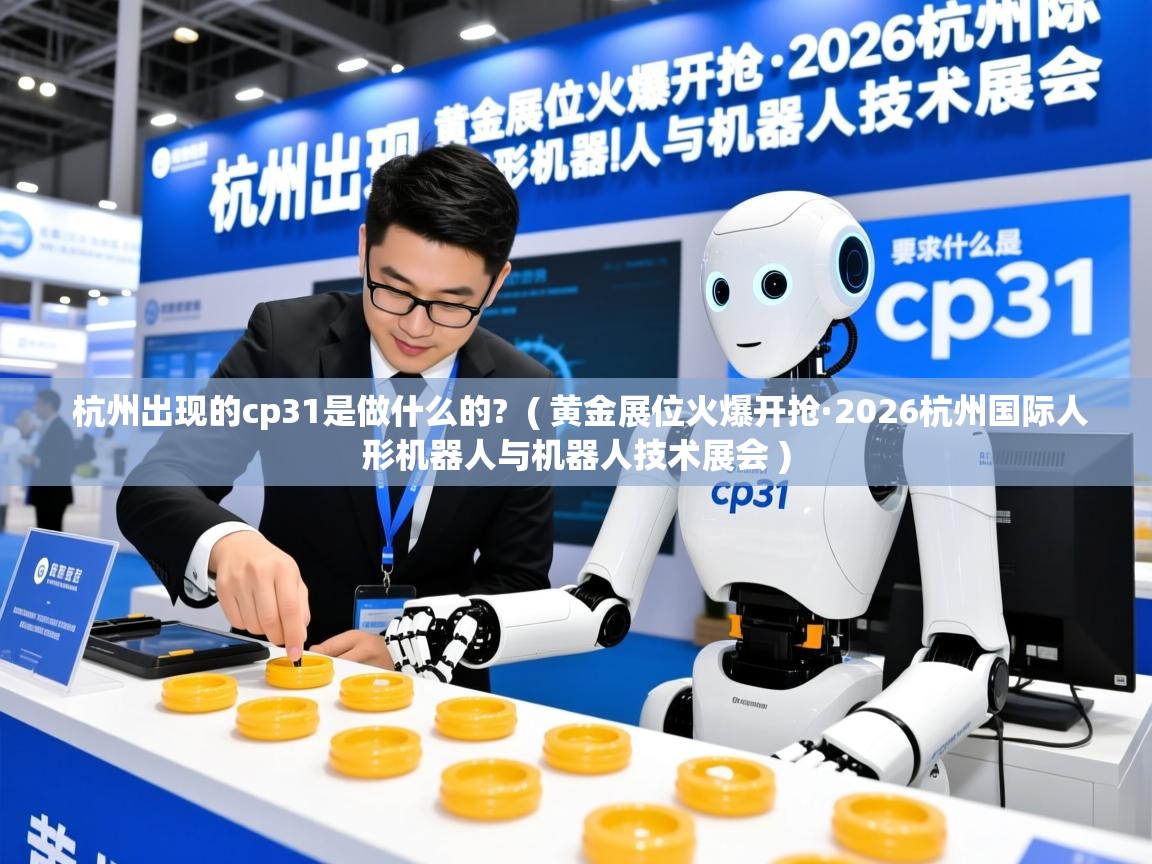  杭州出现的cp31是做什么的?  ( 黄金展位火爆开抢·2026杭州国际人形机器人与机器人技术展会 )