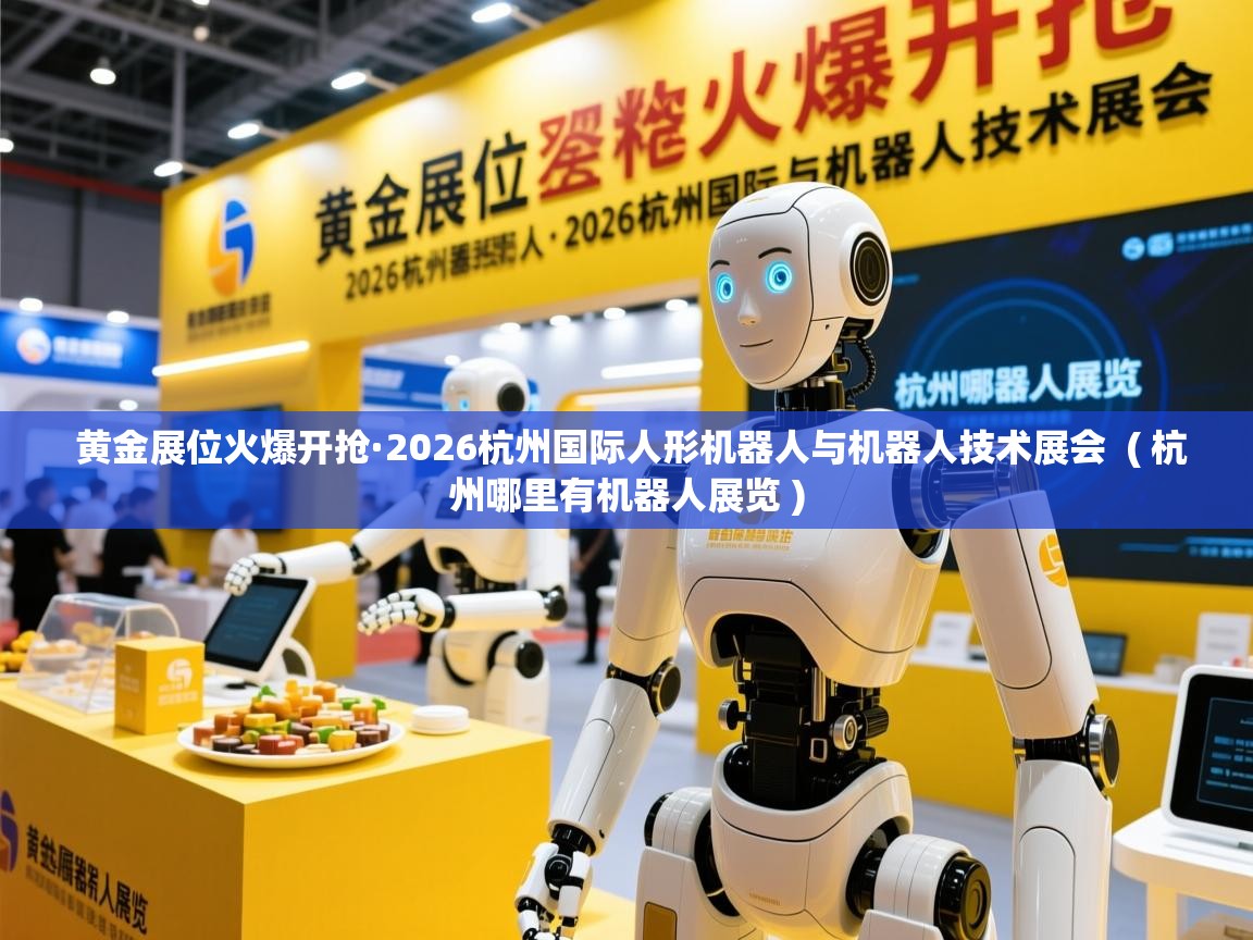  黄金展位火爆开抢·2026杭州国际人形机器人与机器人技术展会  ( 杭州哪里有机器人展览 )