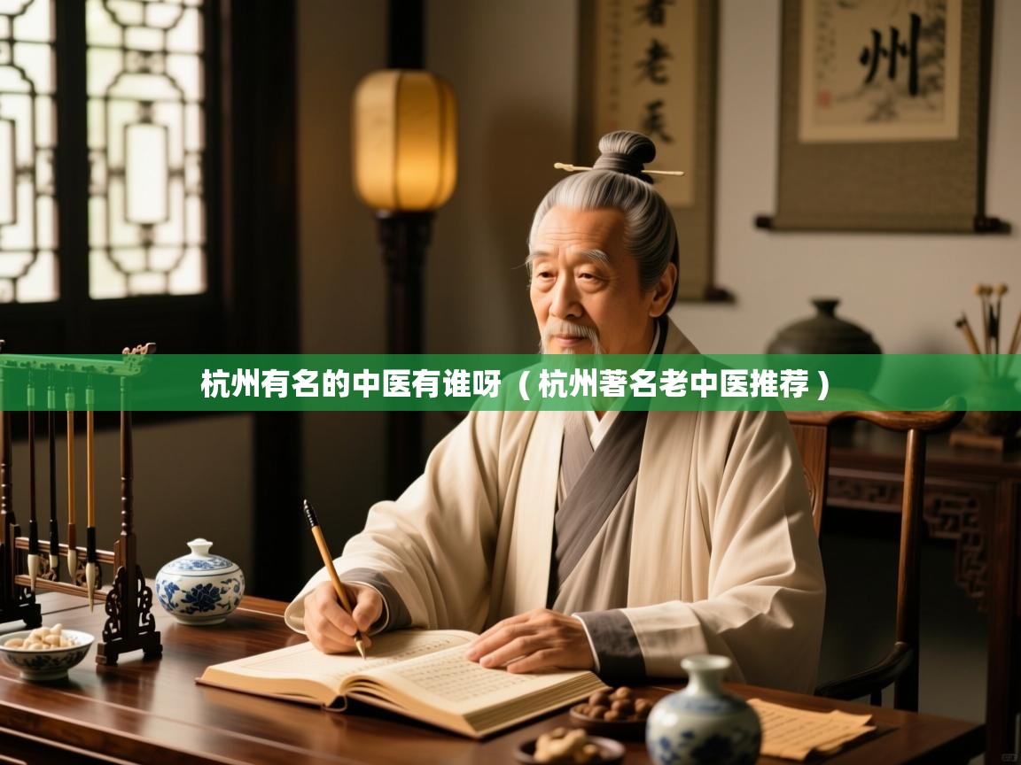  杭州有名的中医有谁呀  ( 杭州著名老中医推荐 )