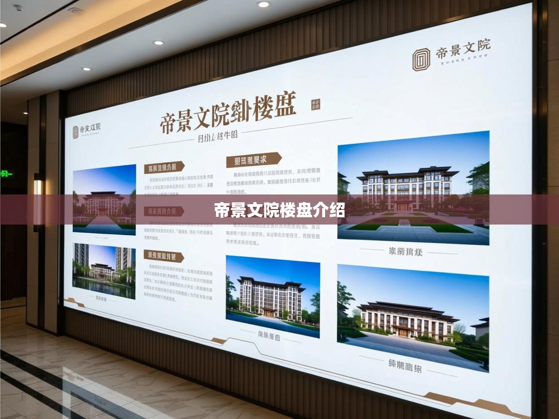  帝景文院楼盘介绍 