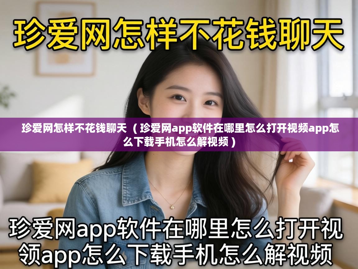  珍爱网怎样不花钱聊天  ( 珍爱网app软件在哪里怎么打开视频app怎么下载手机怎么解视频 )