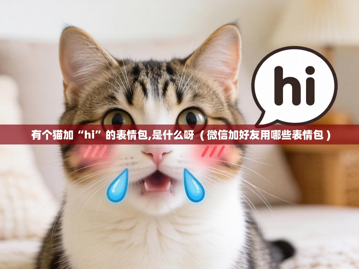  有个猫加“hi”的表情包,是什么呀  ( 微信加好友用哪些表情包 )