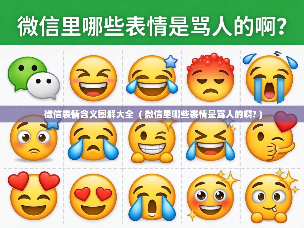  微信表情含义图解大全  ( 微信里哪些表情是骂人的啊? )