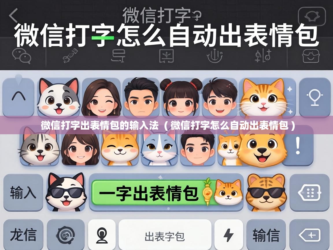  微信打字出表情包的输入法  ( 微信打字怎么自动出表情包 )