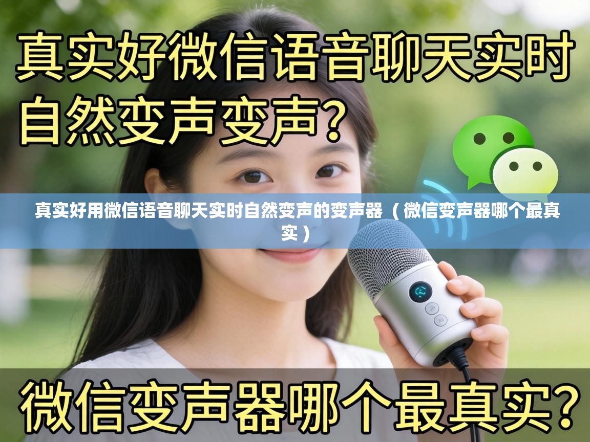  真实好用微信语音聊天实时自然变声的变声器  ( 微信变声器哪个最真实 )