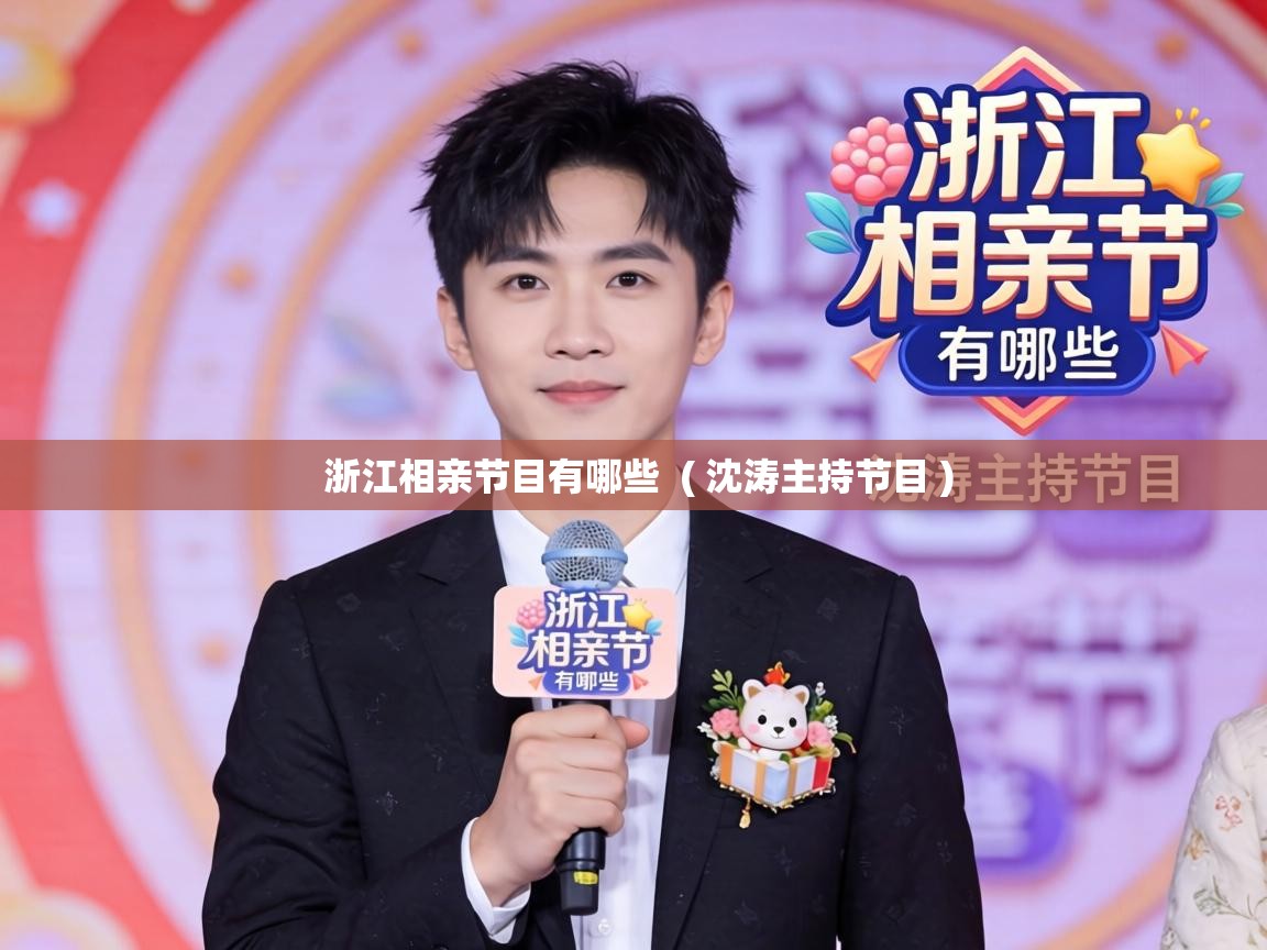  浙江相亲节目有哪些  ( 沈涛主持节目 )