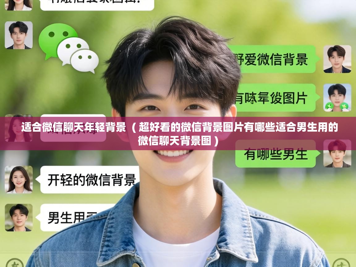 适合微信聊天年轻背景  ( 超好看的微信背景图片有哪些适合男生用的微信聊天背景图 )