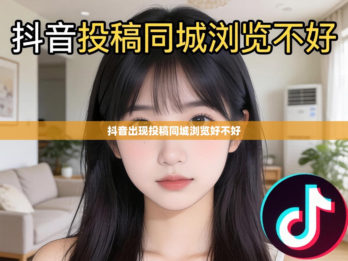  抖音出现投稿同城浏览好不好 