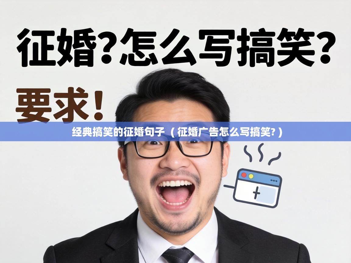  经典搞笑的征婚句子  ( 征婚广告怎么写搞笑? )