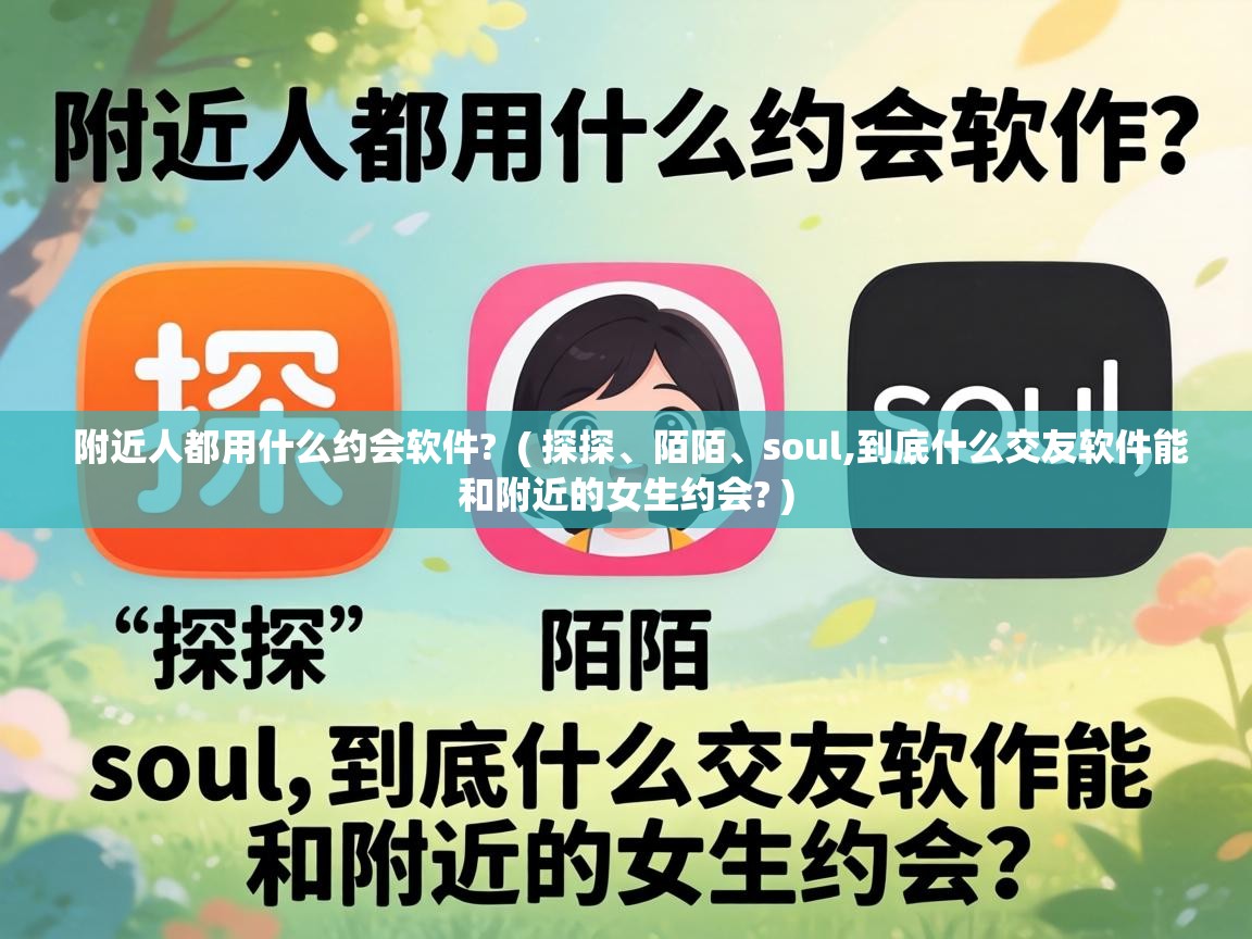  附近人都用什么约会软件?  ( 探探、陌陌、soul,到底什么交友软件能和附近的女生约会? )