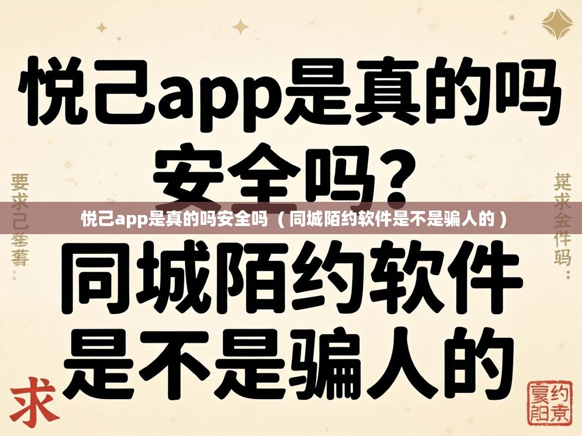  悦己app是真的吗安全吗  ( 同城陌约软件是不是骗人的 )