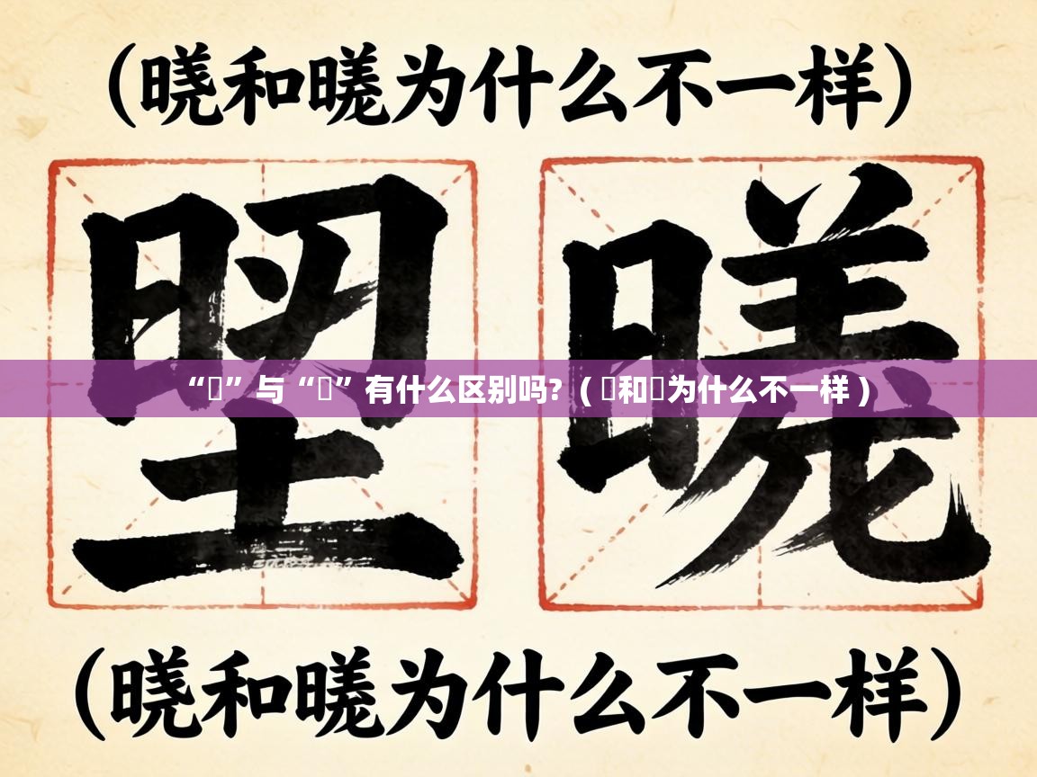  “曌”与“瞾”有什么区别吗?  ( 曌和瞾为什么不一样 )