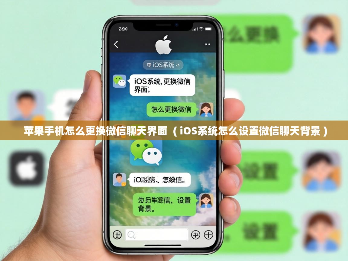  苹果手机怎么更换微信聊天界面  ( iOS系统怎么设置微信聊天背景 )