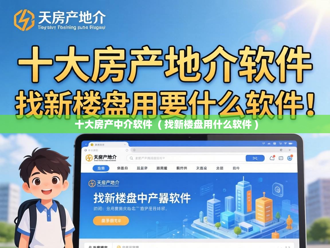  十大房产中介软件  ( 找新楼盘用什么软件 )