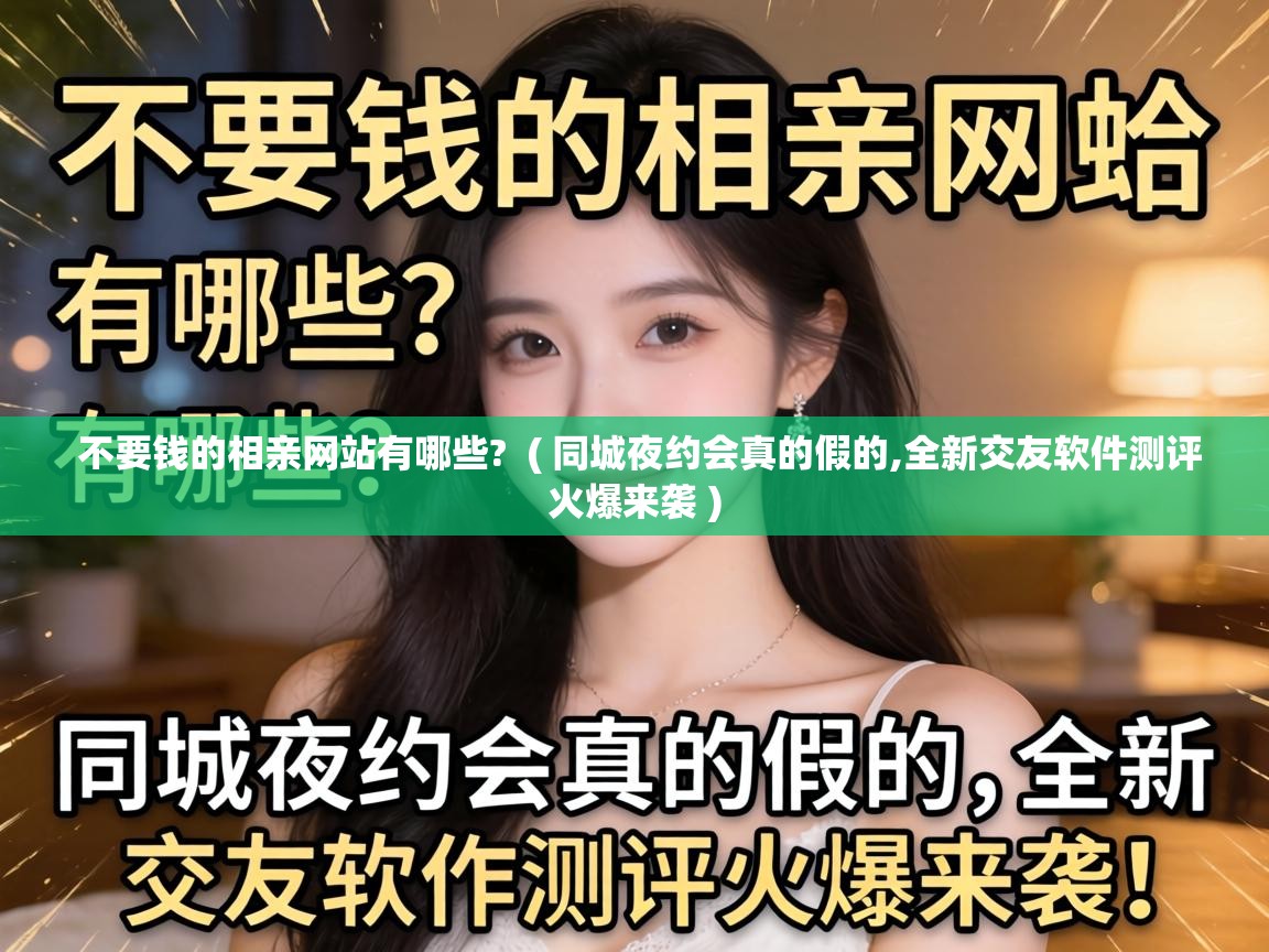  不要钱的相亲网站有哪些?  ( 同城夜约会真的假的,全新交友软件测评火爆来袭 )