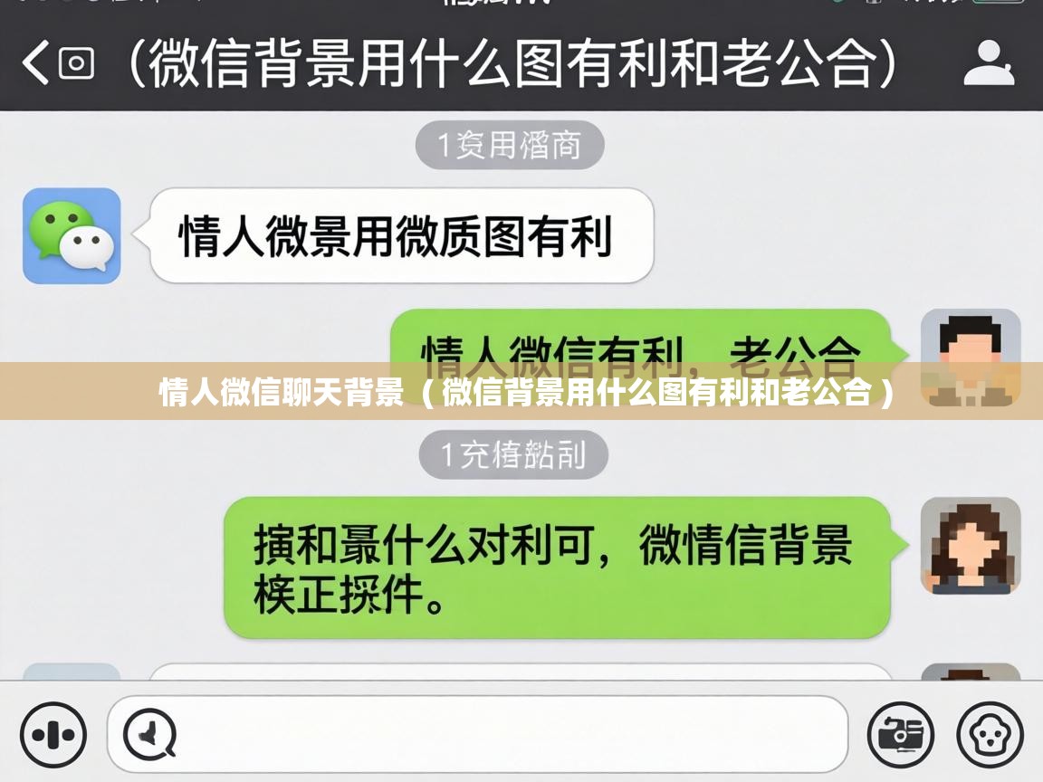  情人微信聊天背景  ( 微信背景用什么图有利和老公合 )