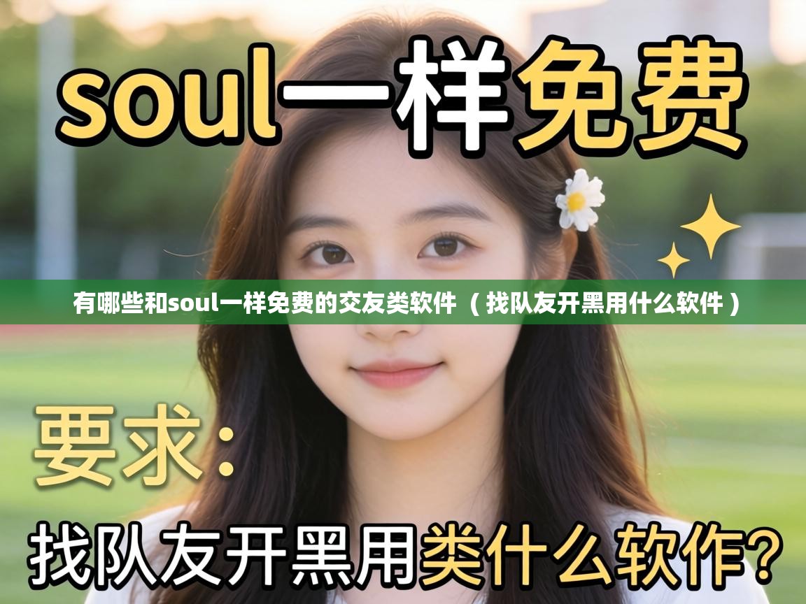  有哪些和soul一样免费的交友类软件  ( 找队友开黑用什么软件 )