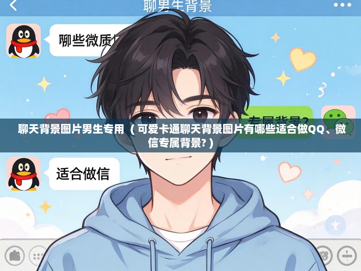  聊天背景图片男生专用  ( 可爱卡通聊天背景图片有哪些适合做QQ、微信专属背景? )