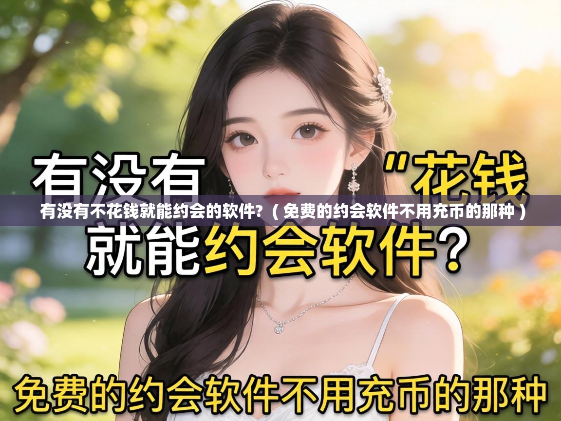  有没有不花钱就能约会的软件?  ( 免费的约会软件不用充币的那种 )